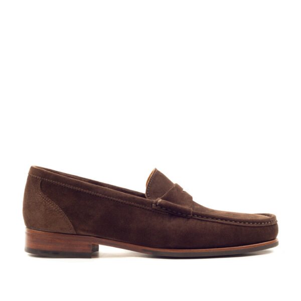 Mocasin kiowa hombre marron serraje