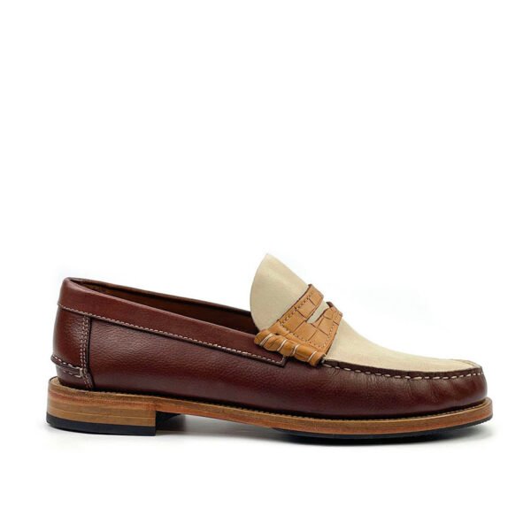 Mocasines Bicolor Hombre