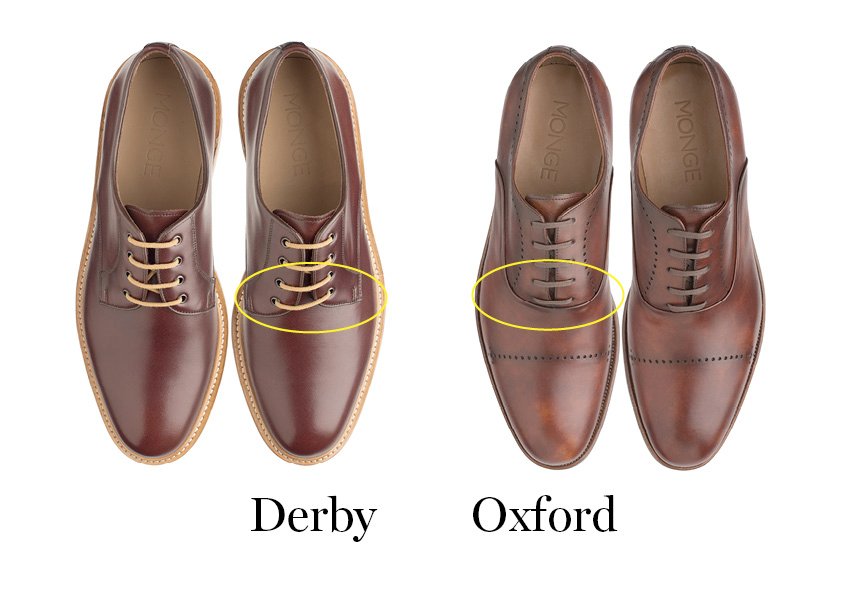 oxford v derby shoes